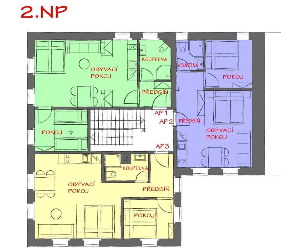 Apartmany U Muzea Horní Blatná Екстериор снимка
